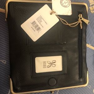 Black Hobo Lauren Wallet With Tags, Brand New